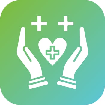 Medical Assistance Vector Icon Style