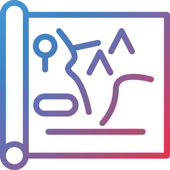 Vector Design Map Icon Style