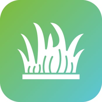 Grass Vector Icon Style