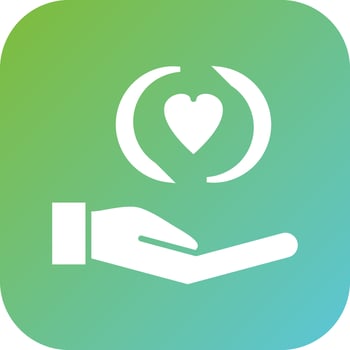 Caregiving Vector Icon Style