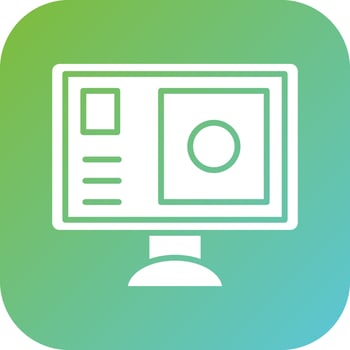 Project Dashboard Vector Icon Style