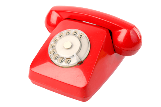 old red phone png