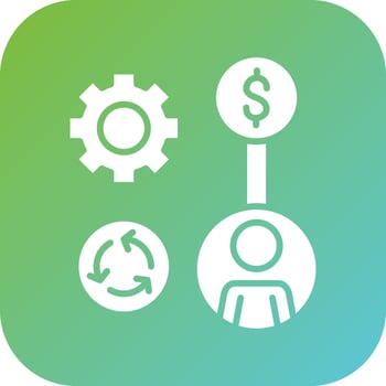 Auction By Proxy Vector Icon Style