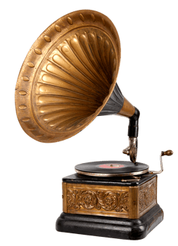 old gramophone vintage png