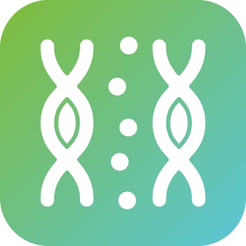 Chromosome Vector Icon Style