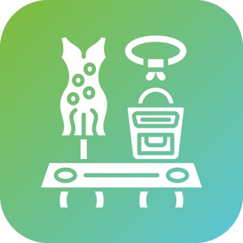 Visual Merchandising Vector Icon Style