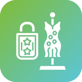 Fashion Merchandising Vector Icon Style