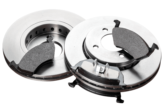 brake disc and pads png