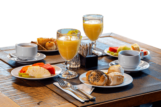 Breakfast at the hotel png
