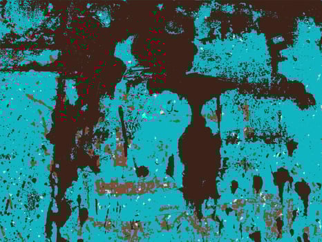 Rough rusty texture set. Distressed overlay grunge texture.Corrosion rusty texture vector illustration
