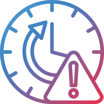Time Alert Vector Icon