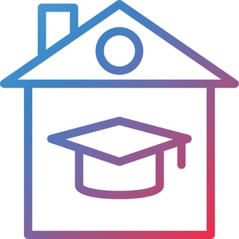2637 - Homeschooling.eps vector
