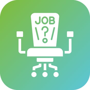 Job Vacancy Vector Icon Style