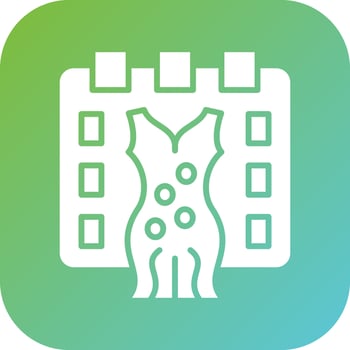 Fashion Week Vector Icon Style