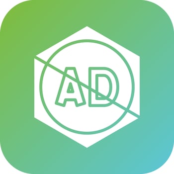 Ad Extension Vector Icon Style