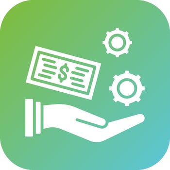 Service Charge Vector Icon Style