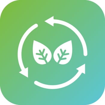 Zero Emission Vector Icon Style