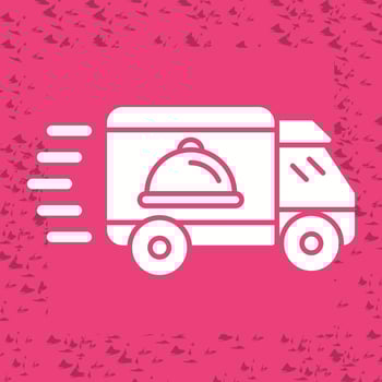 Food Delivery Vector Icon