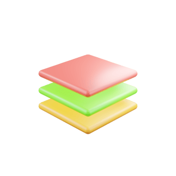 3d minimal rendering layer group png