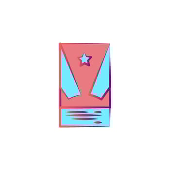 circus colored vector icon