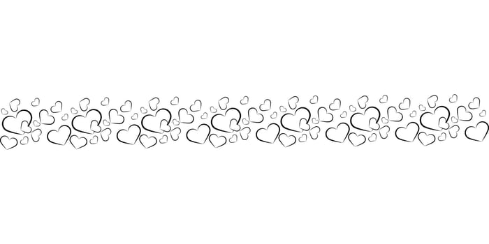 Decorative elements, text dividers, hand drawn vector icon