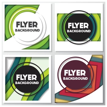 Professional Business Flyer Vectors Design