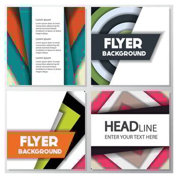 Professional Business Flyer Vectors Design