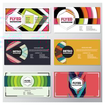 Professional Business Flyer Vectors Design