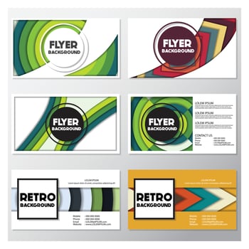 Professional Business Flyer Vectors Design