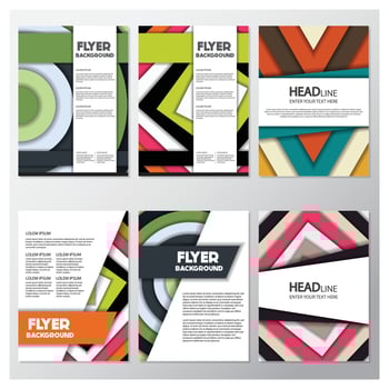 Professional Business Flyer Vectors Design