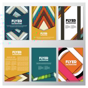 Professional Business Flyer Vectors Design