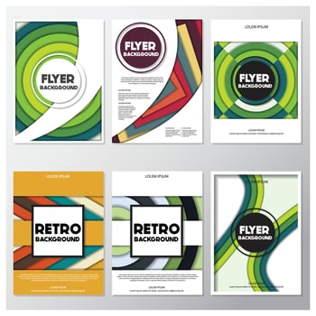 Professional Business Flyer Vectors Design