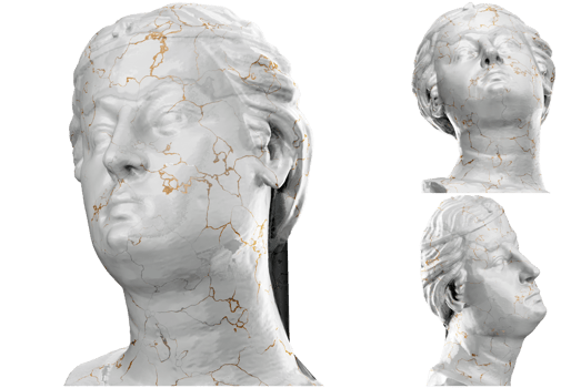 Unwise Virgin 3D render perfect for Renaissance-inspired designs and promotions png
