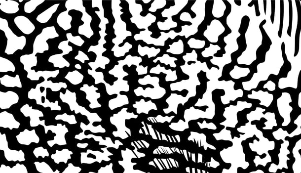 Artistic Motifs Pattern Inspired by Symphysodon or Discus Fish, for decoration, ornate, background, website, wallpaper, fashion, interior, cover, animal print, or graphic design element vector