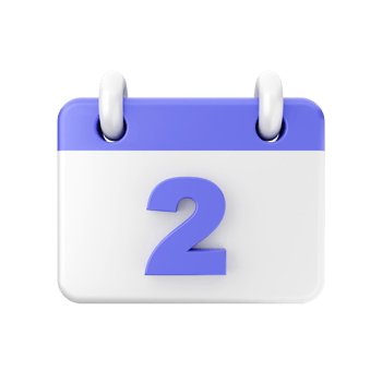 3d calendar icon illustration png