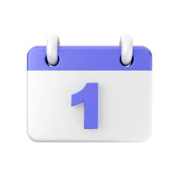 3d calendar icon illustration png