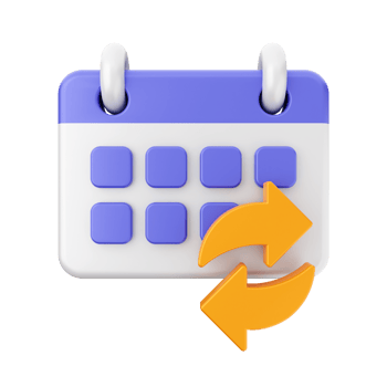 3d calendar icon illustration png
