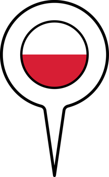 Poland flag Map pointer icon. png