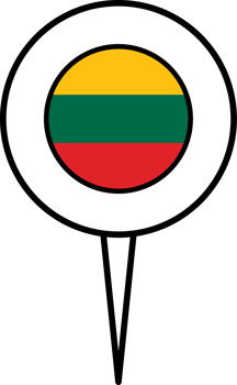 Lithuania flag pin location icon. png