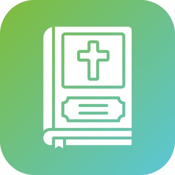 Bible Vector Icon Style