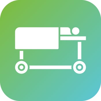 Dead Body Vector Icon Style