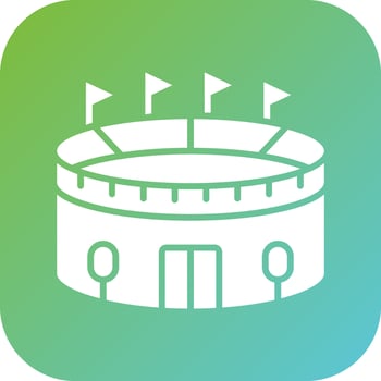Stadium Vector Icon Style