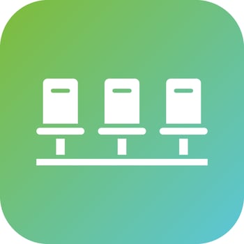 Seating Vector Icon Style