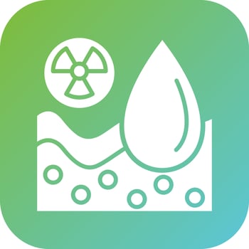 Radioactive Vector Icon Style