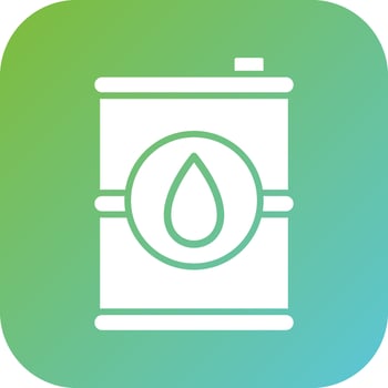 Oil Barrell Vector Icon Style