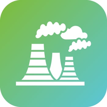 Air Pollution Vector Icon Style