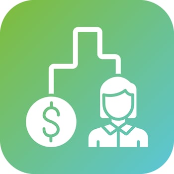 Cost Per Lead Vector Icon Style