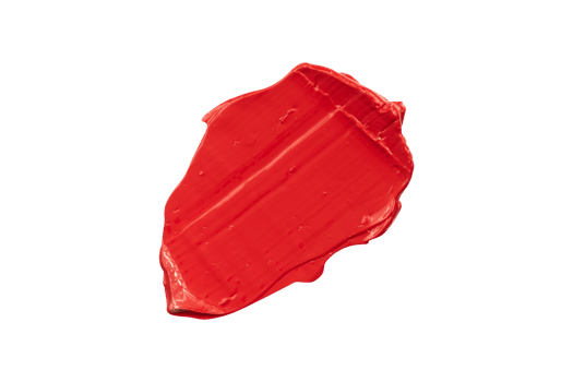 Red paint stroke isolated element png