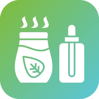 Aromatherapy Vector Icon Style