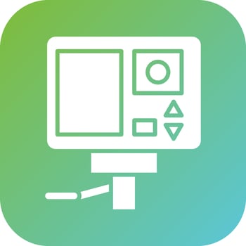 Action Camera Vector Icon Style